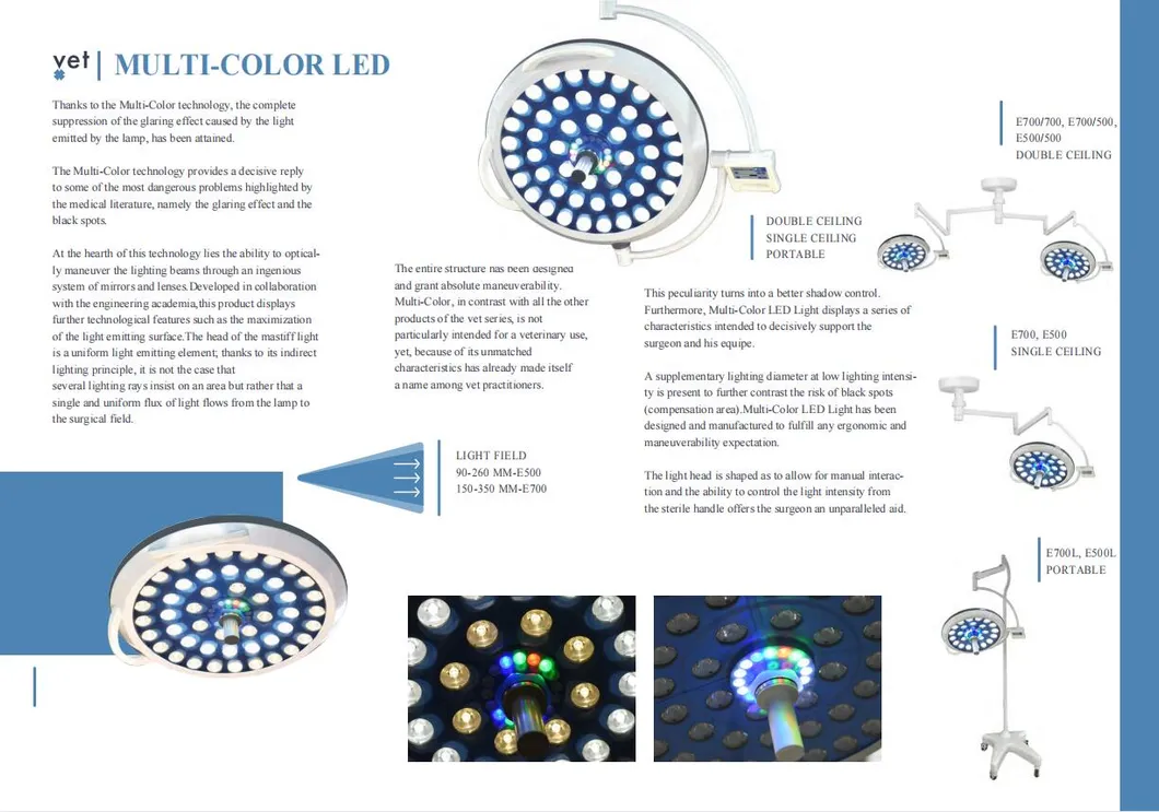 E500 Surgical Lamp View 5