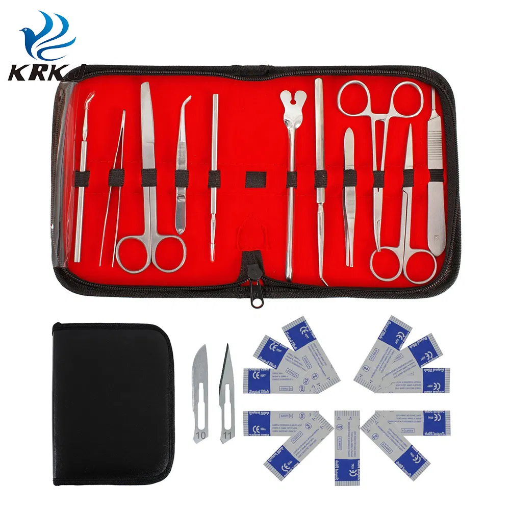 Veterinary Animal Surgery Instrument Set Surgical Scissors Tools Equipment Packs