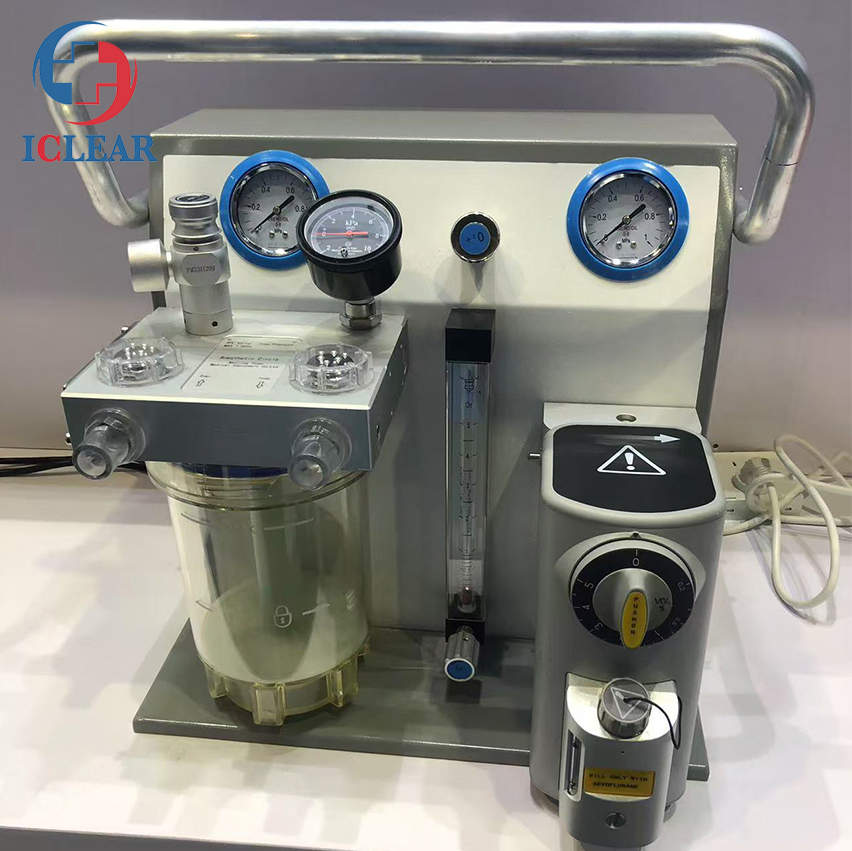 Portable Animal Clinic Anesthesia Set Veterinary Anesthesia Machine