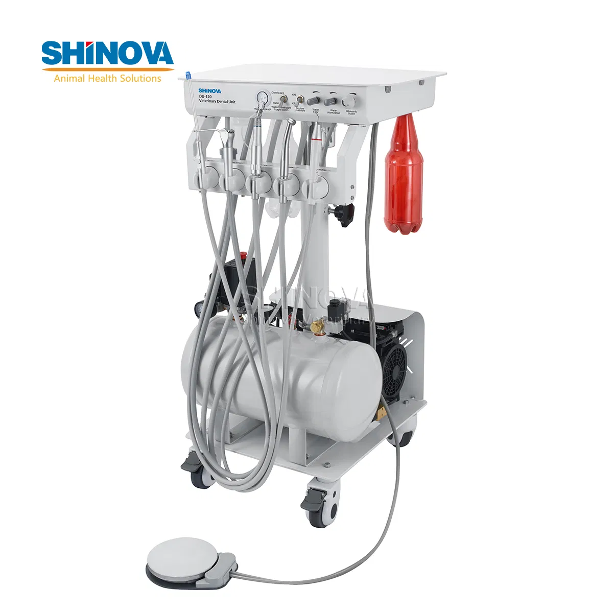 Vet Use Suction Dental Equipment Mobile Portable Veterinary Dental Unit for Pet