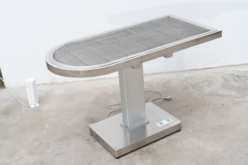 Stainless Steel Veterinary Electric Examination Table Operation Veterinary Surgical Table