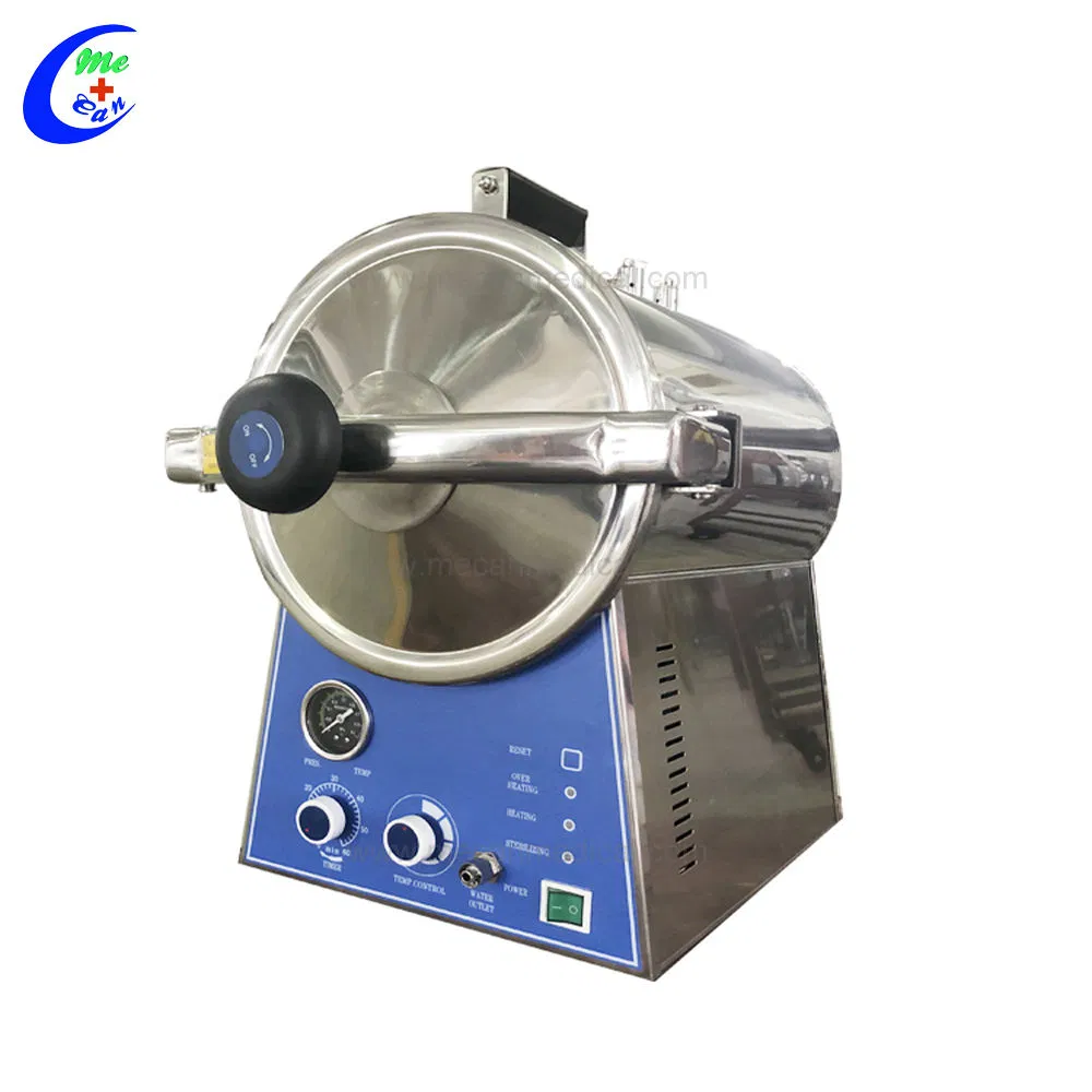 Portable 16L 24L Table Top Steam Sterilizer Stainless Steel Autoclave Sterllization Machine for Veterinary and Human Use