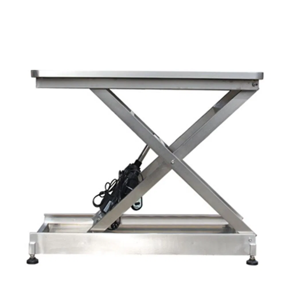 Multifunctional Veterinary Weighting Vet Operating Table Stainless Steel Animal Examination Table