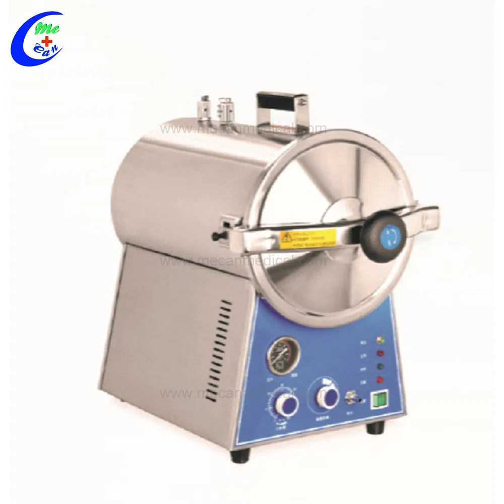 Portable 16L 24L Table Top Steam Sterilizer Stainless Steel Autoclave Sterllization Machine for Veterinary and Human Use