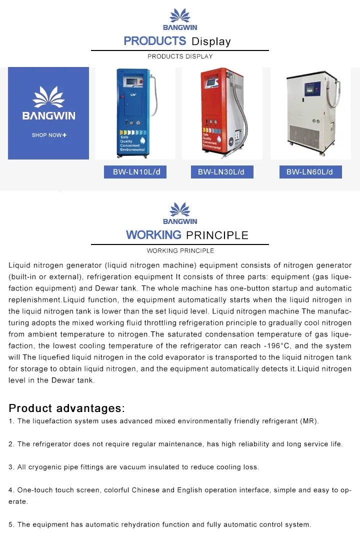 Liquid Nitrogen Generator Details
