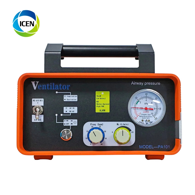 IN-101 China Hot Selling Pets Hospital Veterinary Anesthesia Ventilator Portable Vet Anesthesia Machine