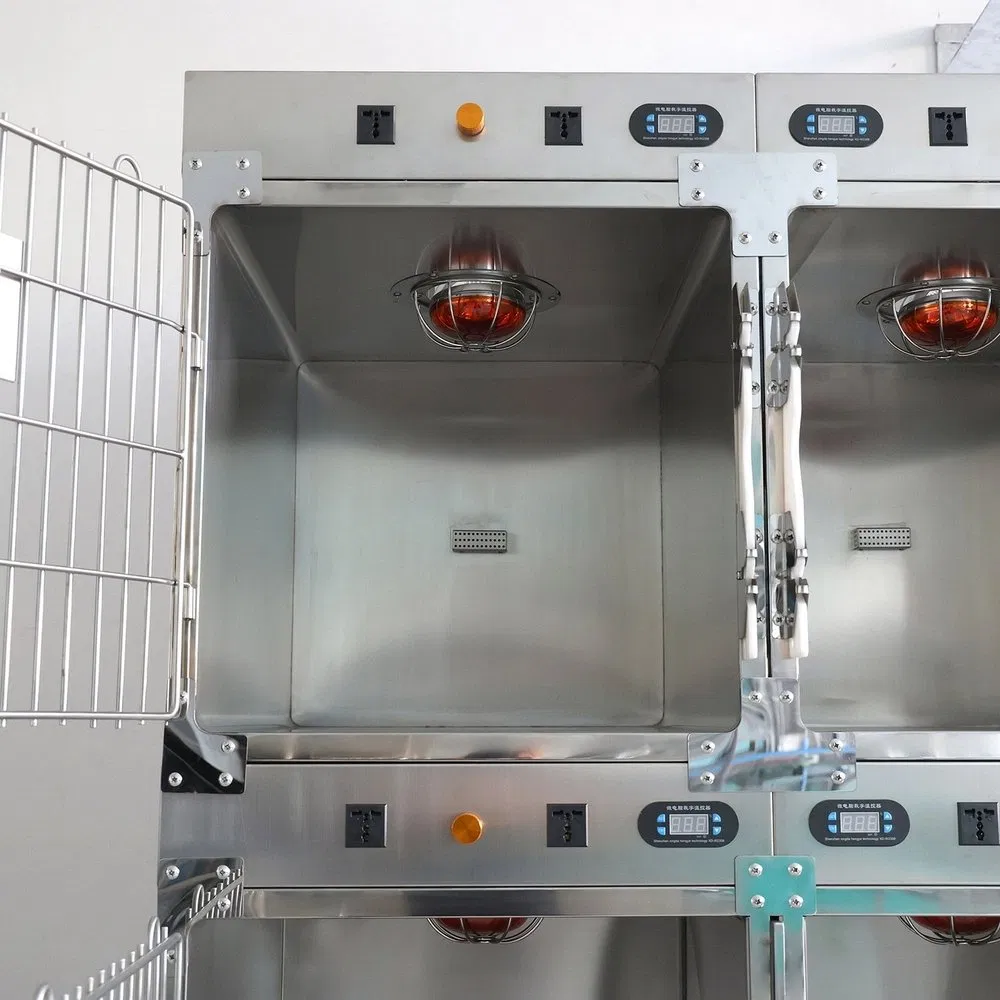 Cgdj-003 Warm Light Dog Pet Smart Oxygen Chamber Cage for Postpartum Recovery