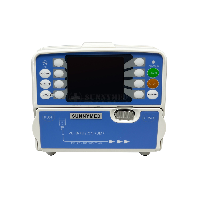 Sy-G089-1_Vet Portable Double CPU Ensuring Free-Flow Protection Pet Infusion Pump
