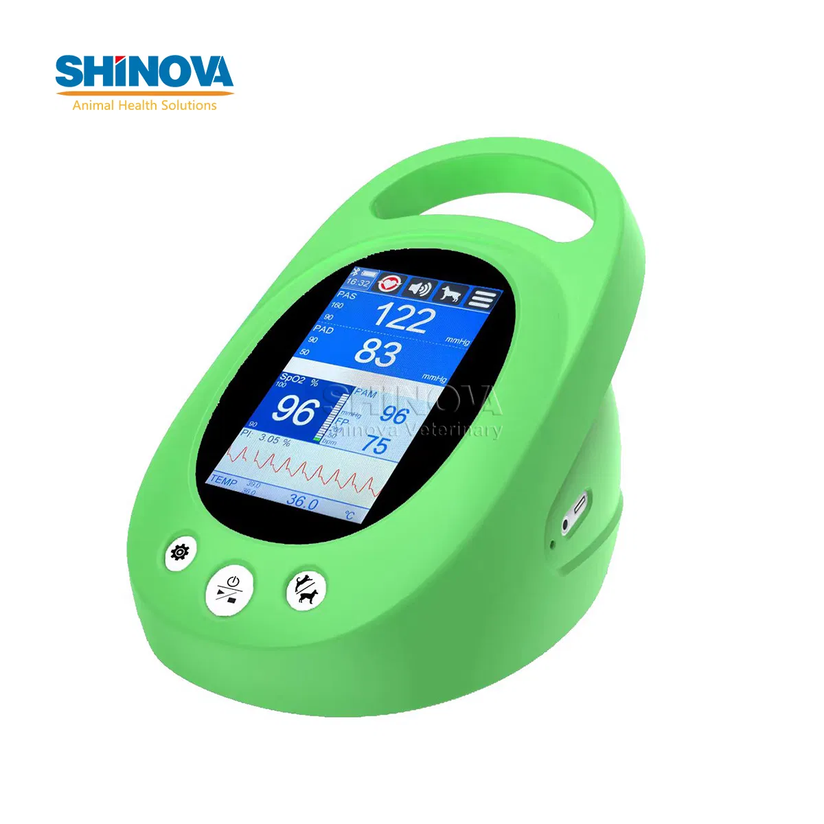 Vet Multi-Parameter Veterinary Patient Monitor Medical Equipment Surgery Hospital Animal Monitor Blood Pressure Veterinary Blood