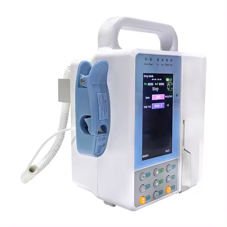 Hospital Clinic Veterinary Animal Instrument Infusion Pump with Precise Control for Pet and Livestock Use