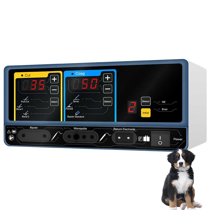 Taktvoll Es-100V Electrosurgical Unit Generator Surgical Equipment 300 Watt Bipolar General Surgery Veterinary Use for Medical Hospital Operatin