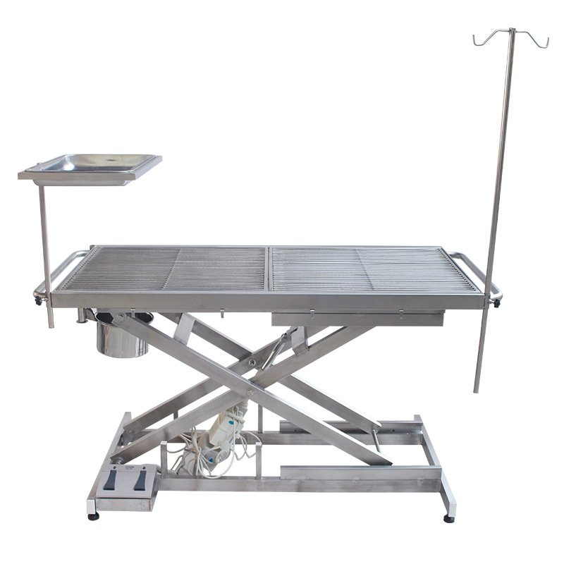 Animal Instrument Electric Multifunctional Veterinary Operating Surgical Table for Surgery and Examination