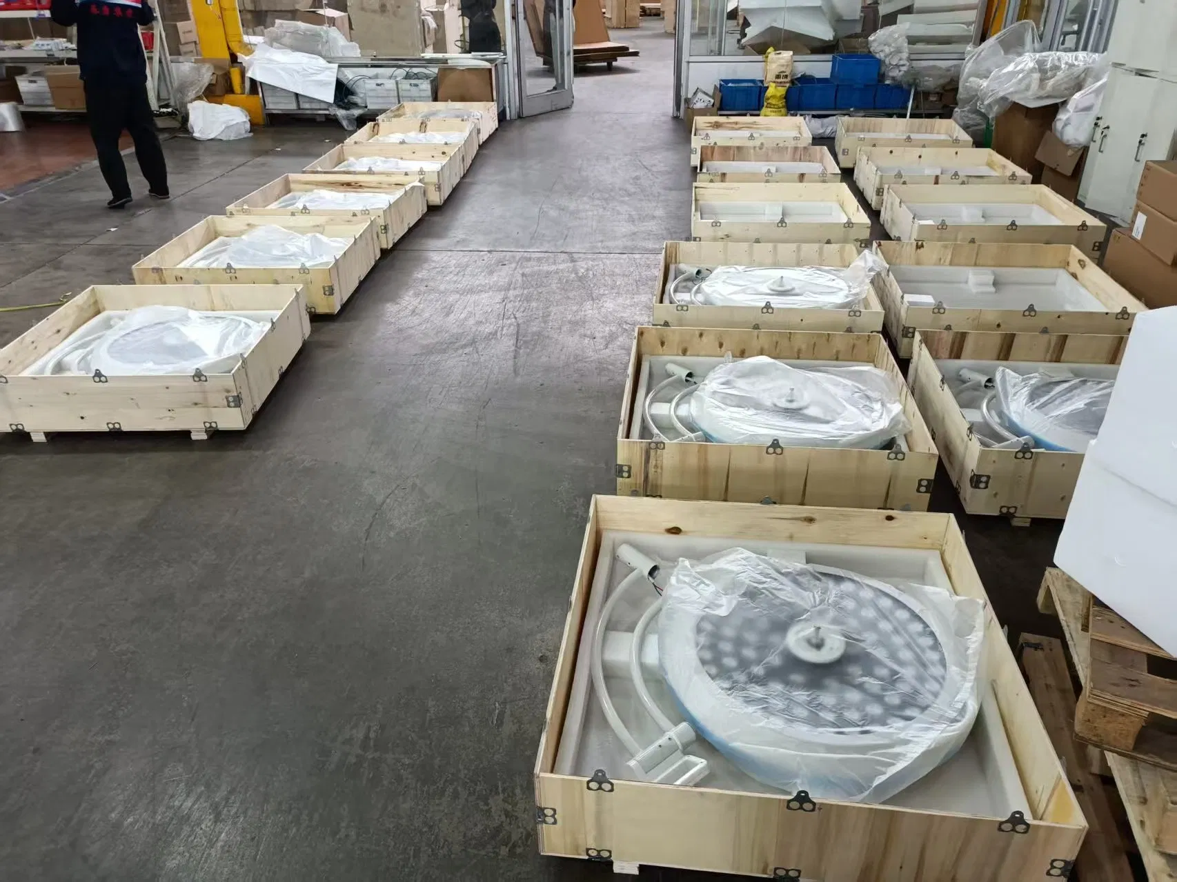 Surgical Lamp Hospital Medical Operating Light Theatre Veterinary Equipment Ceiling Mounted