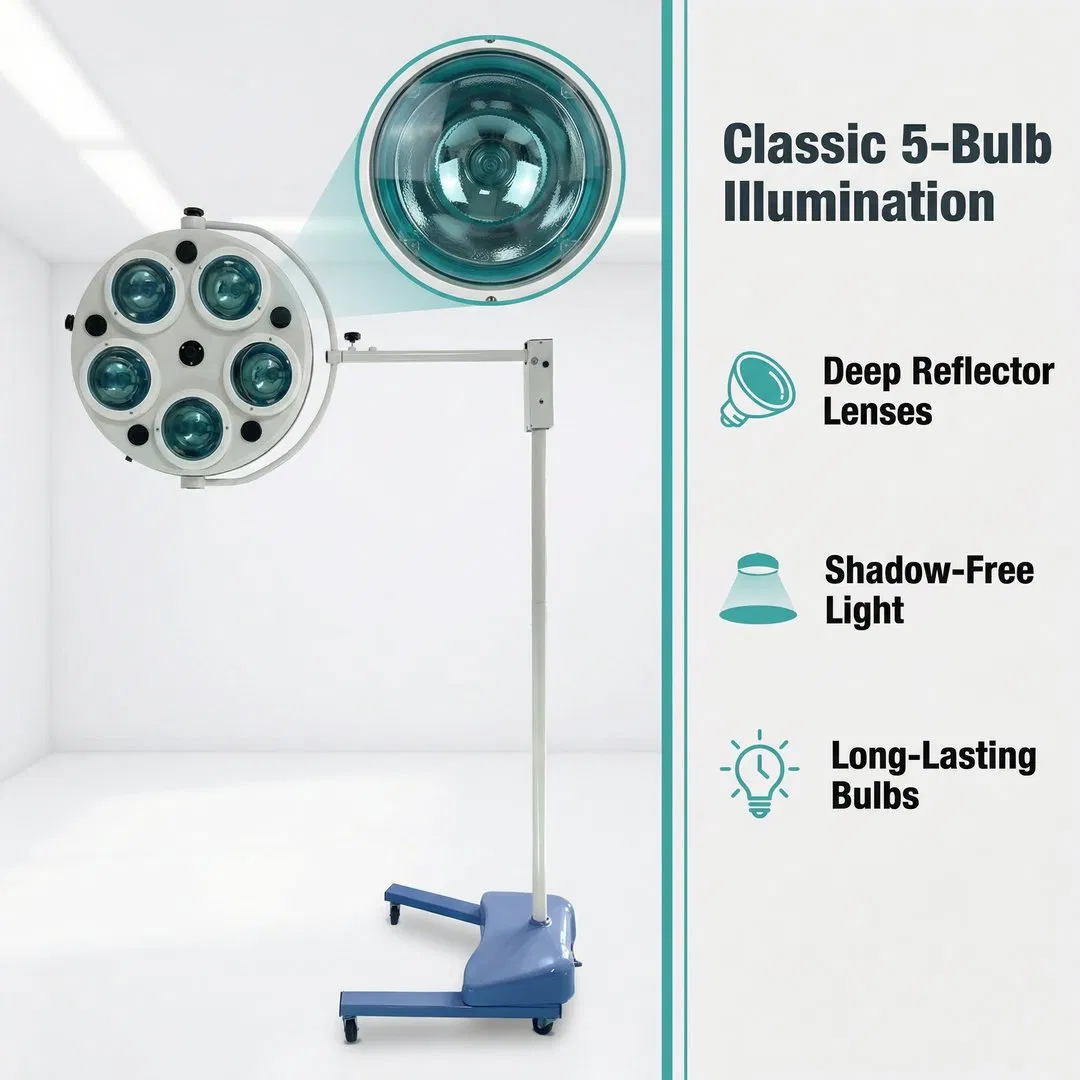 Surgical Light LED Operating System with Adjustable Brightness Shadowless for Veterinary Surgery
