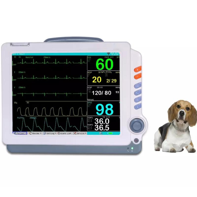 Medical Equipment Vet Pets Animal Clinic Use Vital Signs Monitor Veterinary Patient Monitors
