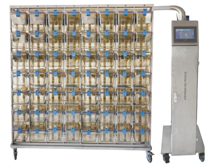 Lab Rodent Animal Bereeding Ivc System Equipment Rat Mouse Breeding Rack with Individual Ventilated Cage