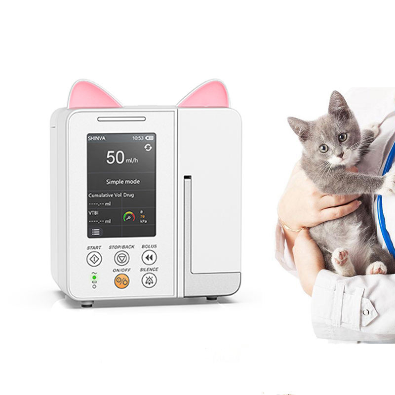 Mini Portable Veterinary Surgical Instruments Veterinary Pet Infusion Pump Medical Veterinary Equipment