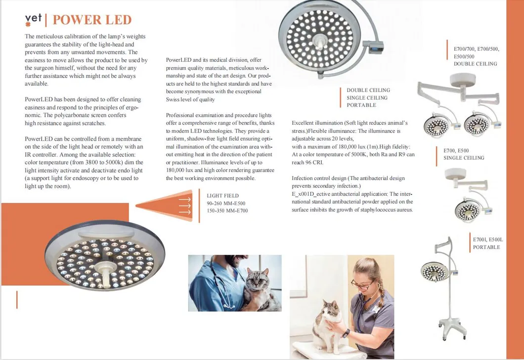 E500 Surgical Lamp View 9