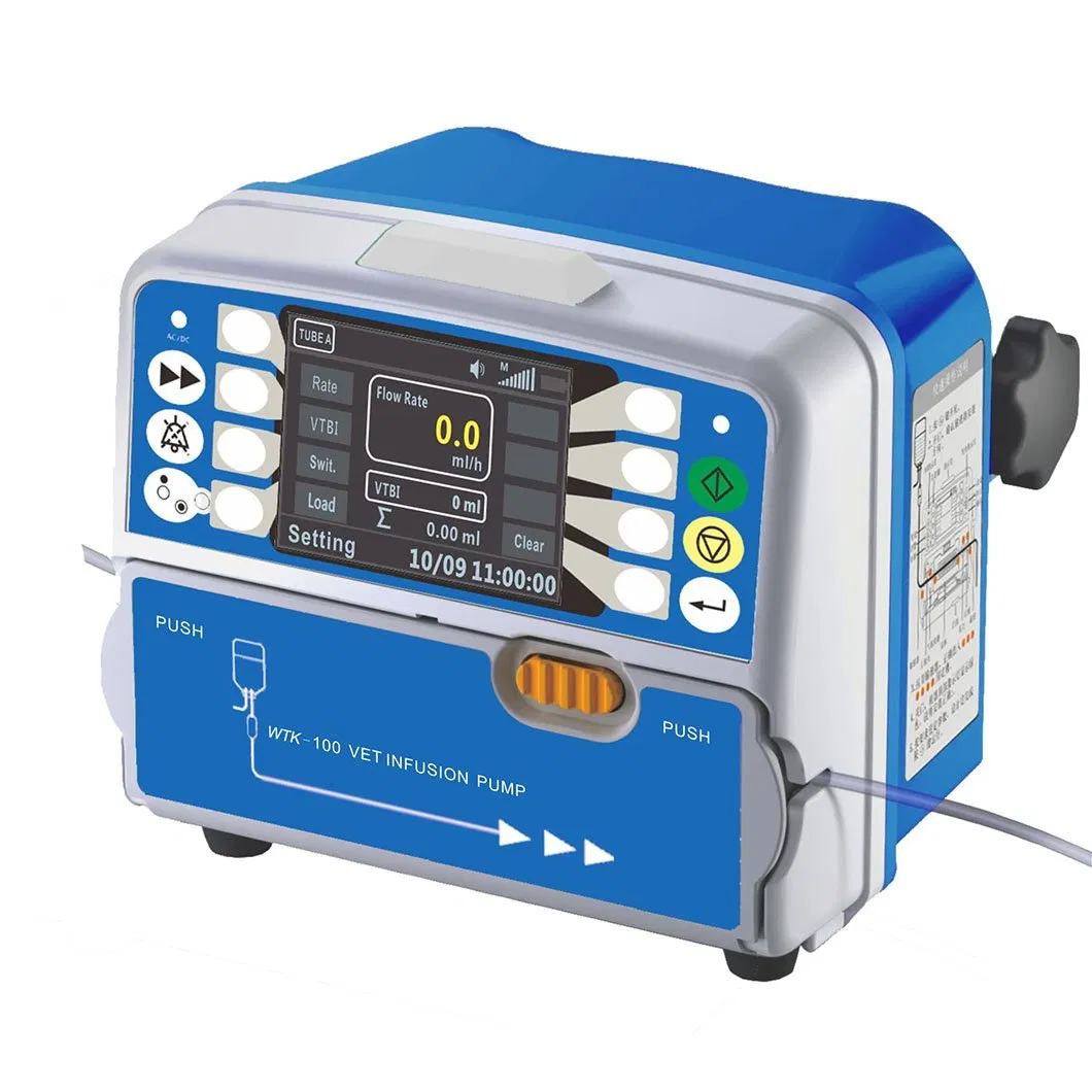 Mini Vet Hawk Veterinary Animal Pet Clinic Hospital Injection Fluid Blood Infusion Pump HK-100vet