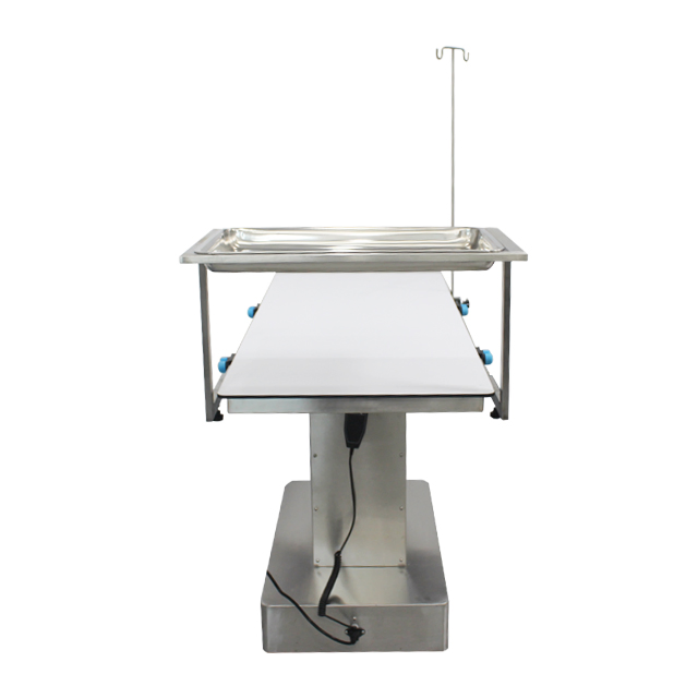 Stainless Steel Veterinary Electrical Lifting Animal Treatment Pet Examination Table