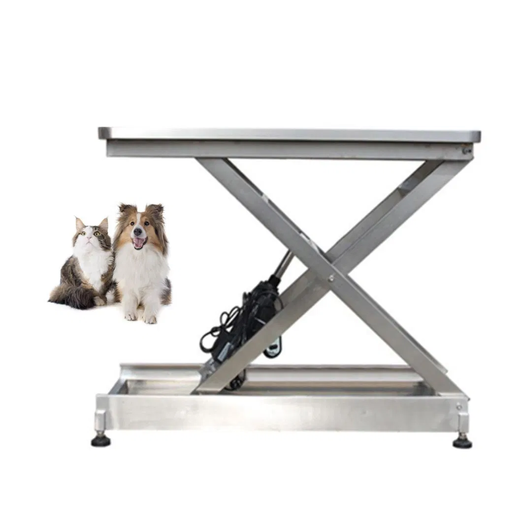 Multifunctional Veterinary Weighting Vet Operating Table Stainless Steel Animal Examination Table
