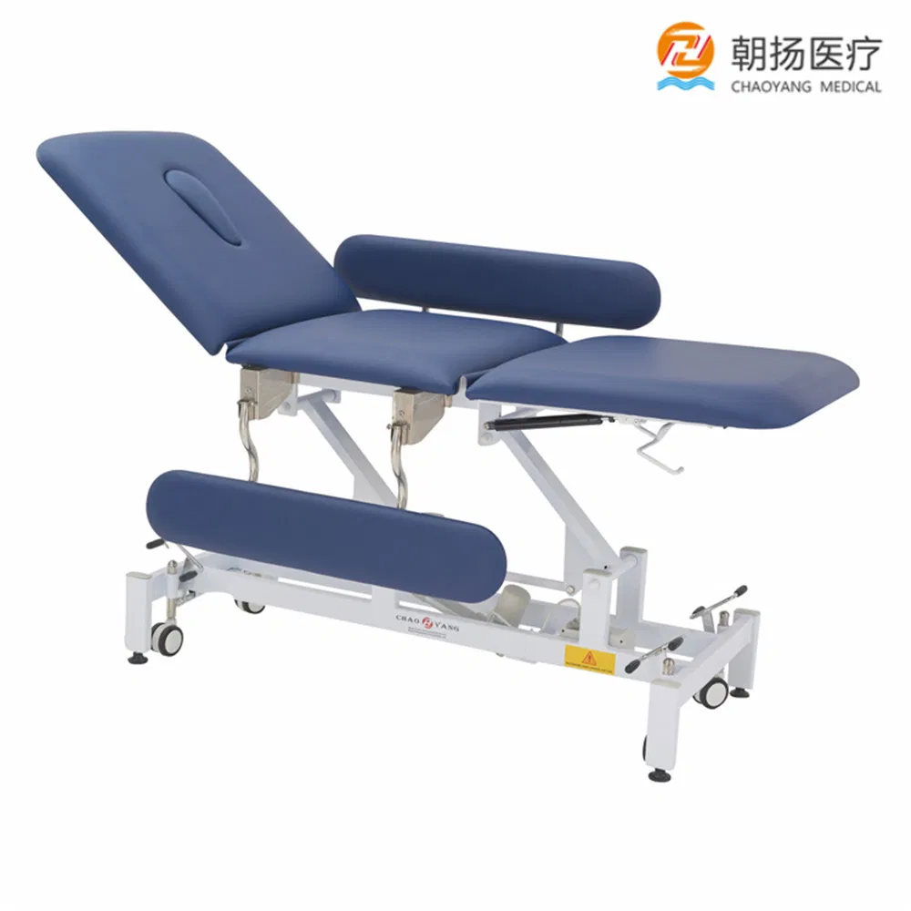 Portable Medical Instrument Veterinary Hospital Table Electric Gynecological Examination Bed