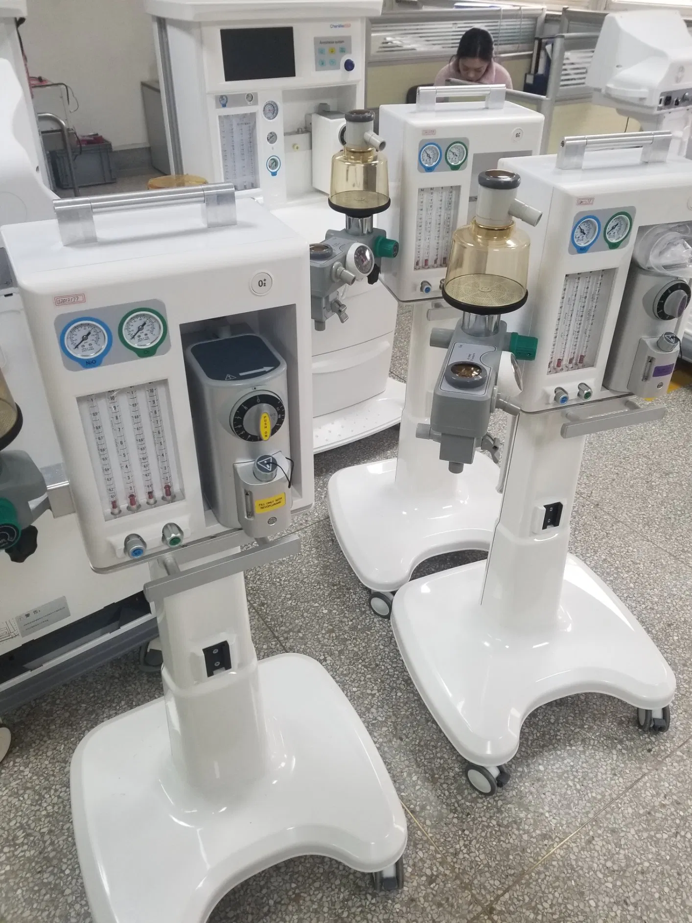 Animal Surgeries Anesthesia Machine Cwm-101A Portable Use