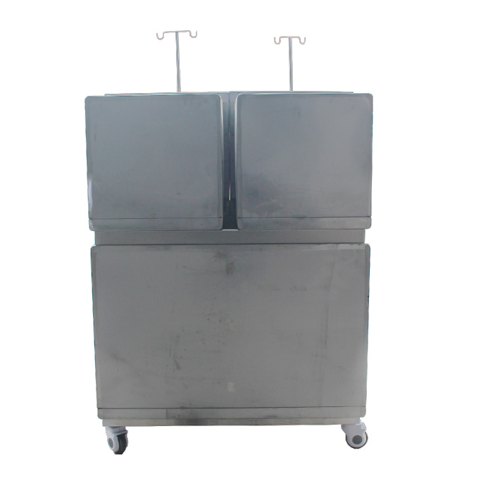 Stainless Steel Veterinary Cage Animal Hospital Pet Kennel Veterinary Recovery Cage Veterinary Medical Equipment Veterinary