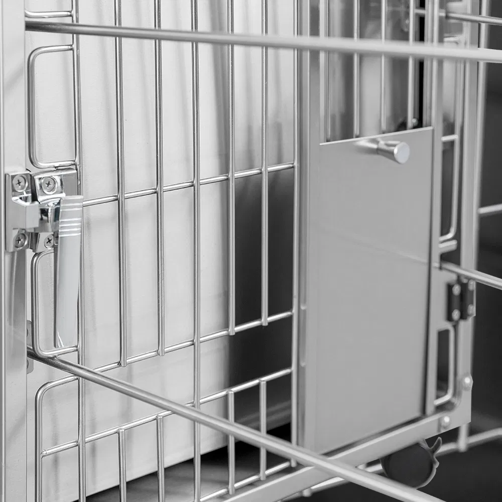 Hayeapet Durable Stainless Steel Recovery Cage for Pets and Cats