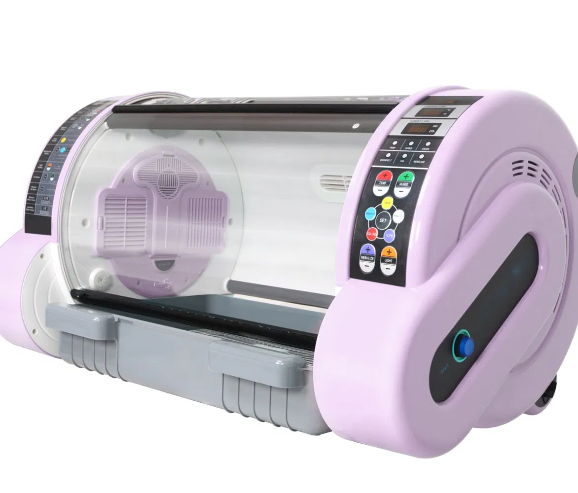 Built-in Nebulizer Medical Veterinary Clinic Animal Use Cheapest Portable ICU Pet Incubator Vet Incubator