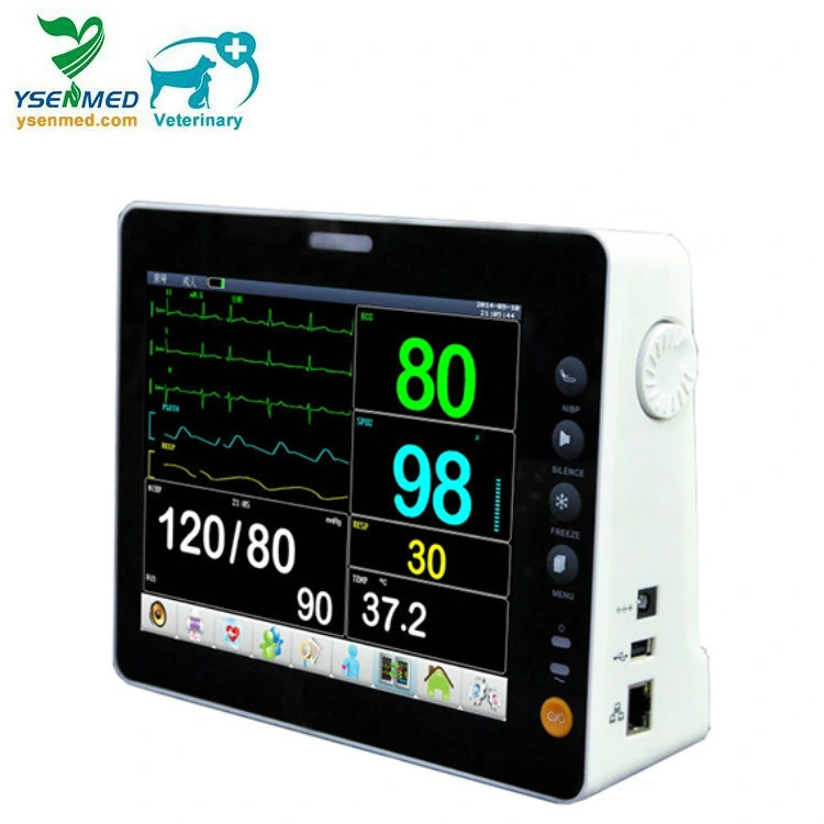 Animal Clinic Patient Monitor Portable Vet Monitor Veterinary Equipment