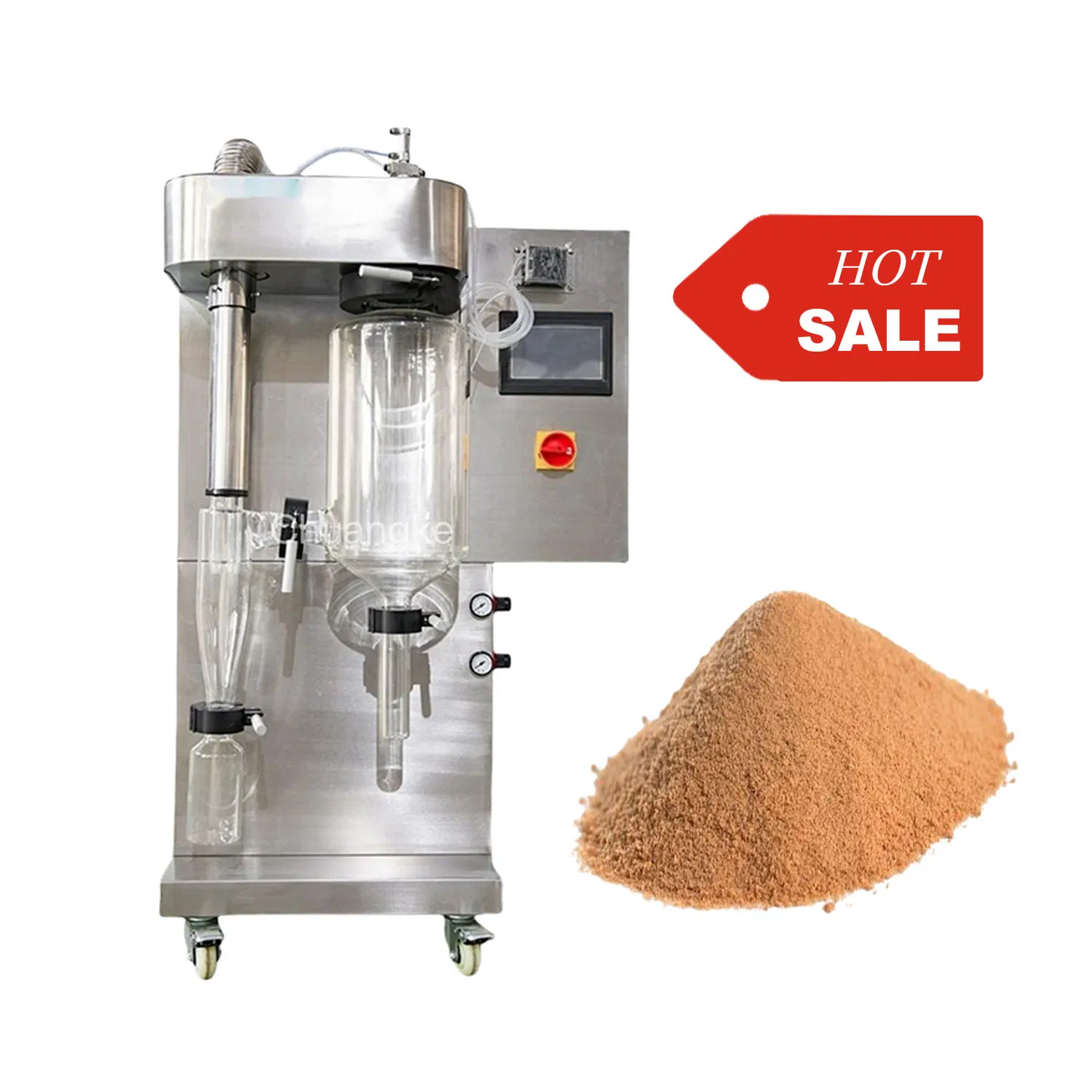 Lab Small Scale 2000ml/H Animal Blood Gum Arabic Whey Protein Egg Milk Powder Spray Dryer Machine Small Liquid Drying Equipment