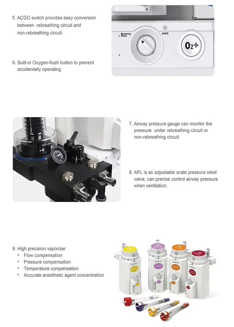 Veterinary Anesthesia Machine View 4