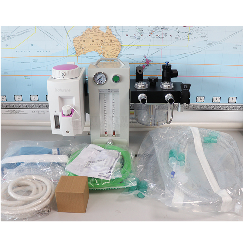 Sy-W006-1 Veterinary Medical Potable Anesthesia Machine for Animal Clinic