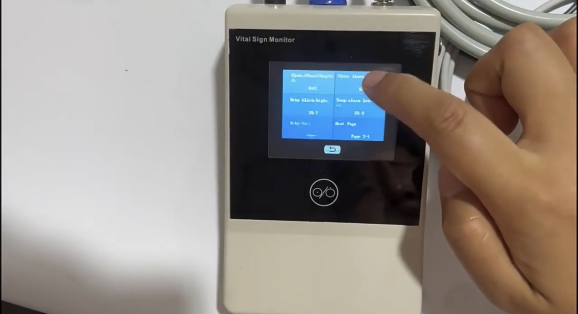 Animal Medical Monitoring Equipment Veterinary Vital Signs Monitor Vet Veterinary Patient Monitor