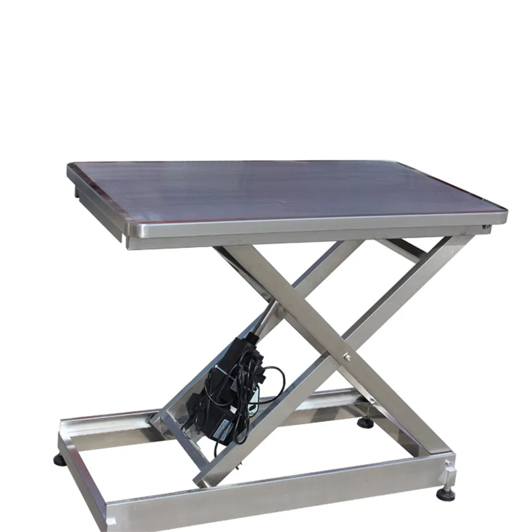 Multifunctional Veterinary Weighting Vet Operating Table Stainless Steel Animal Examination Table