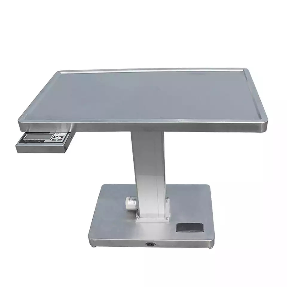 Veterinary Lifting Pet Examination Treatment Table Built-in Scale for Veterinary Instrument Use