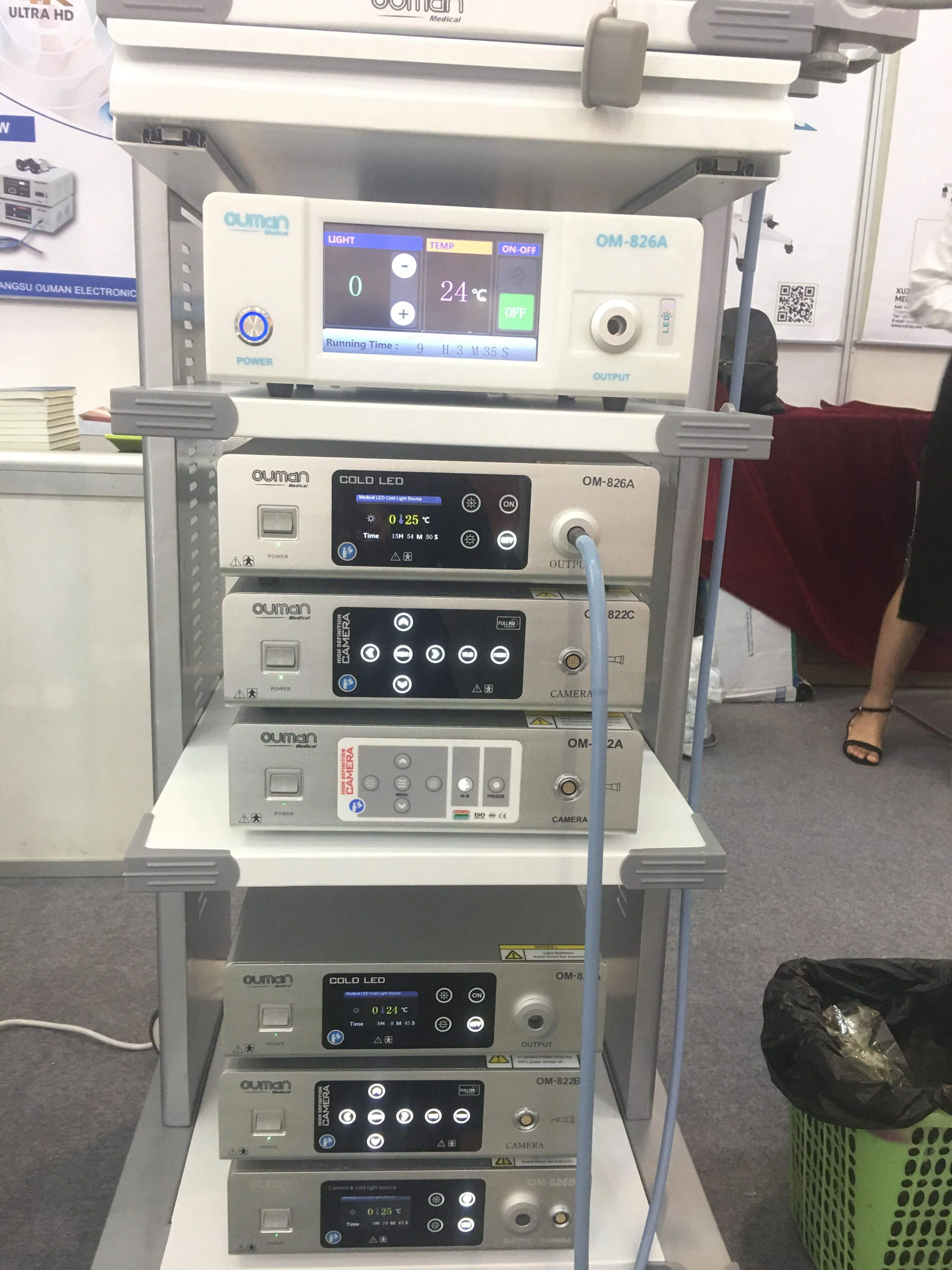 Ouman Veterinary Endoscope Camera System for Pet Hospital Use