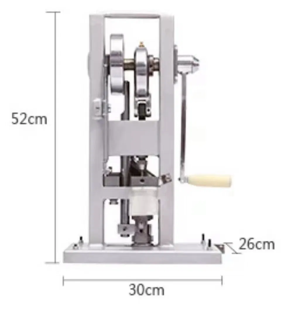 Safety and Environmental Protection Laboratory Electric Dry Powder Tablet Pressing Machine Single Stamping Tablet Machine Milk Powder Animal Tablet Pressing