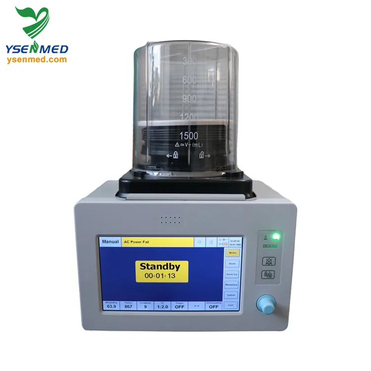 Veterinary Anesthesia Ventilator Main View