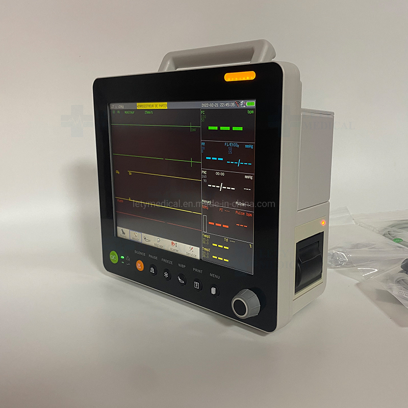 2022 New Veterinary Patient Monitor Vet Monitor Animal Use Monitor with Etco2