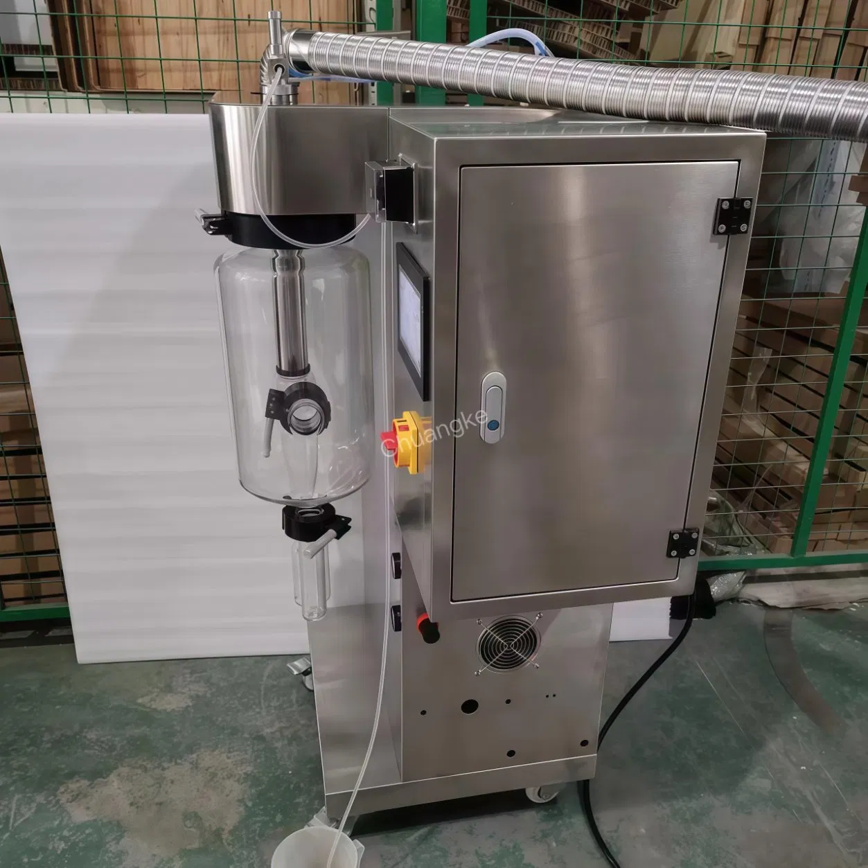 Lab Small Scale 2000ml/H Animal Blood Gum Arabic Whey Protein Egg Milk Powder Spray Dryer Machine Small Liquid Drying Equipment