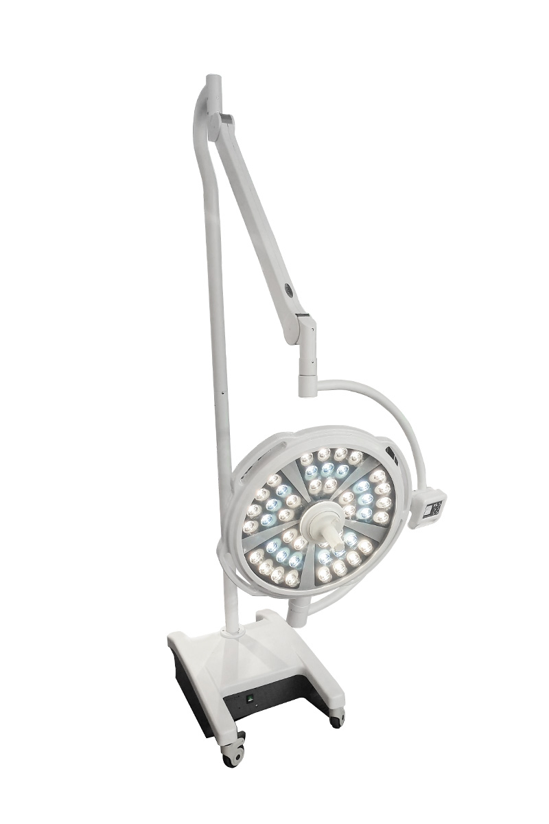 Shadowless Veterinary Medical Double Dome Ceiling Mounted Surgical LED Operating Light
