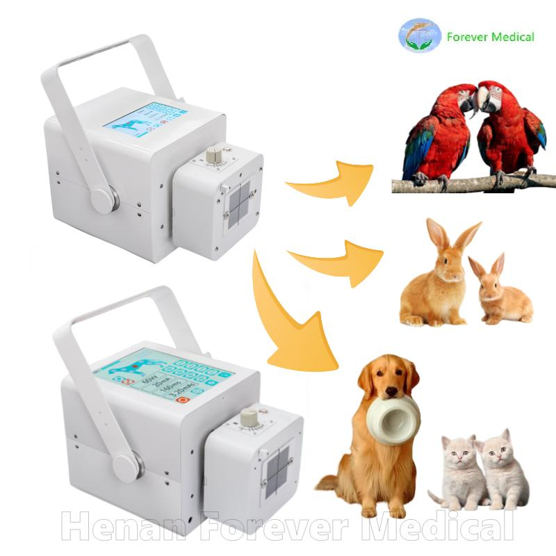 Factory Direct Price Touch Screen X-ray Equipment for Pet Clinic 8kw Veterinary Portable X Ray Machine
