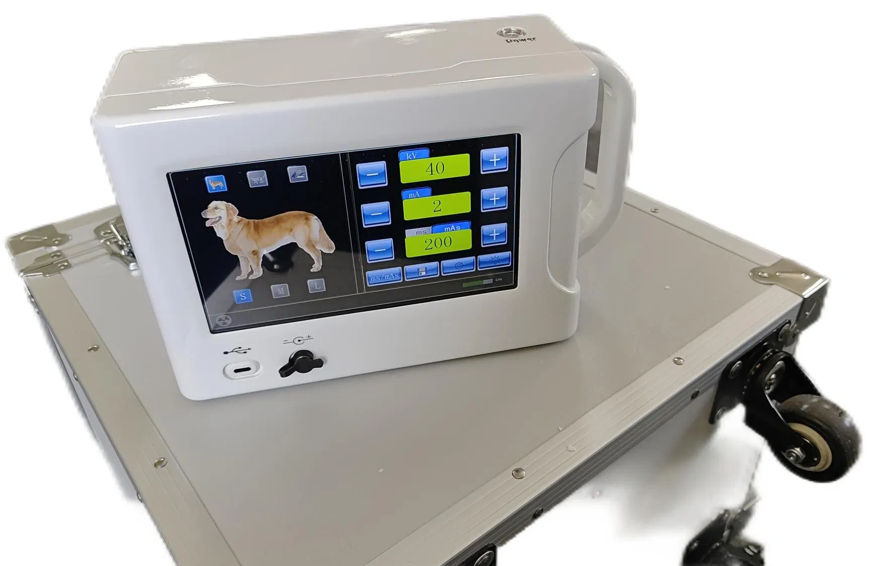 Veterinary Hospital Handheld X-ray Camera Unit Portable Medical Dr Radiology Equipment