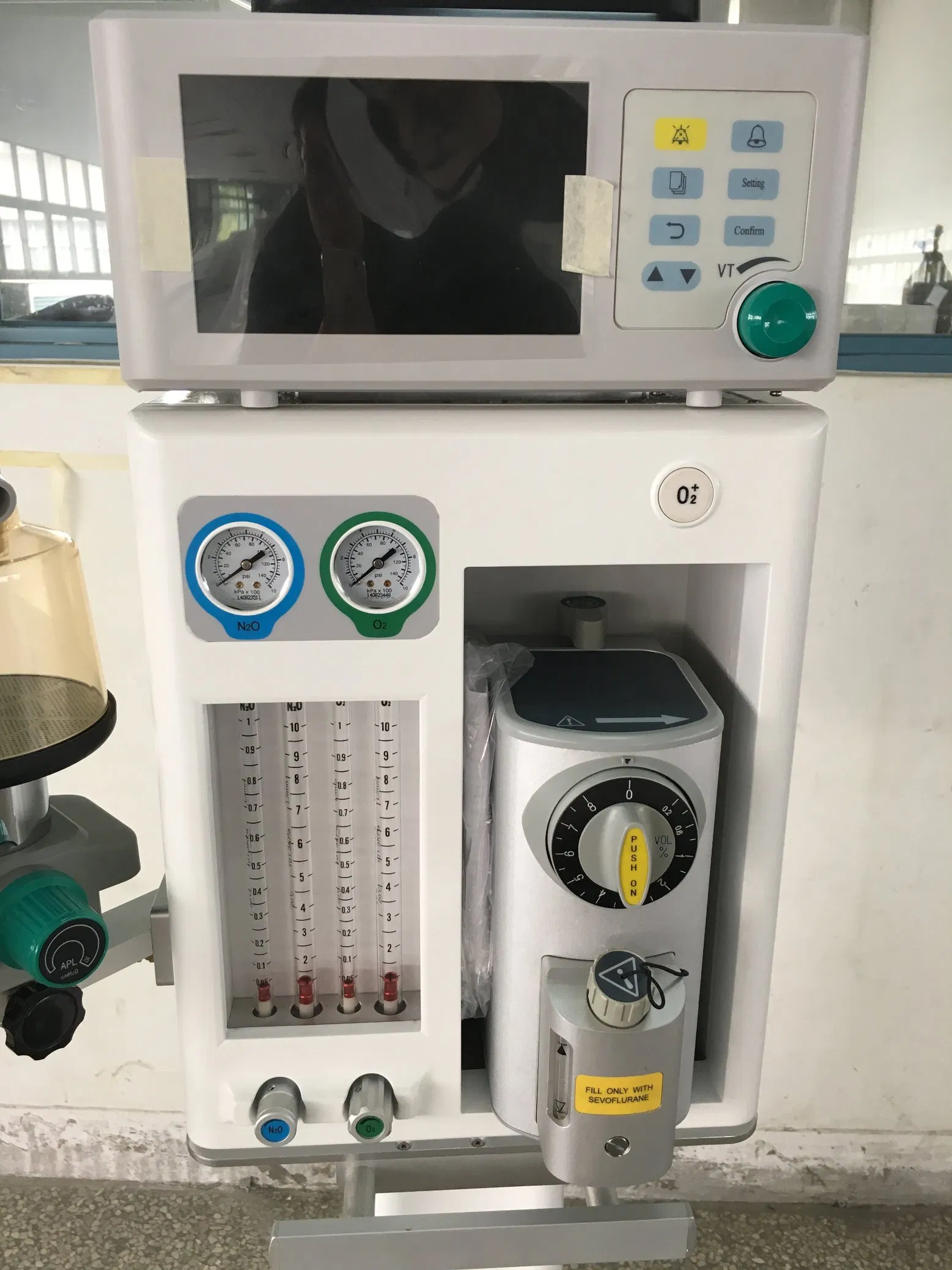 Animal Surgeries Anesthesia Machine Cwm-101A Portable Use