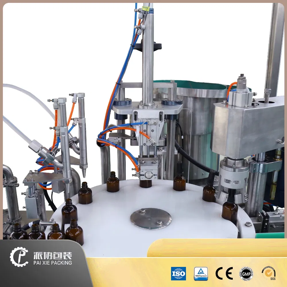 Complete Automatic Pet Bottle Glass Air Freshener Filling Machine