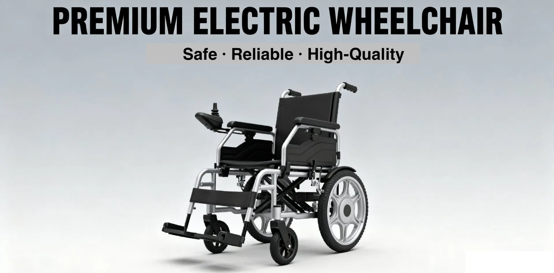 Power Wheelchair Portable Lightweight Electric Wheelchair