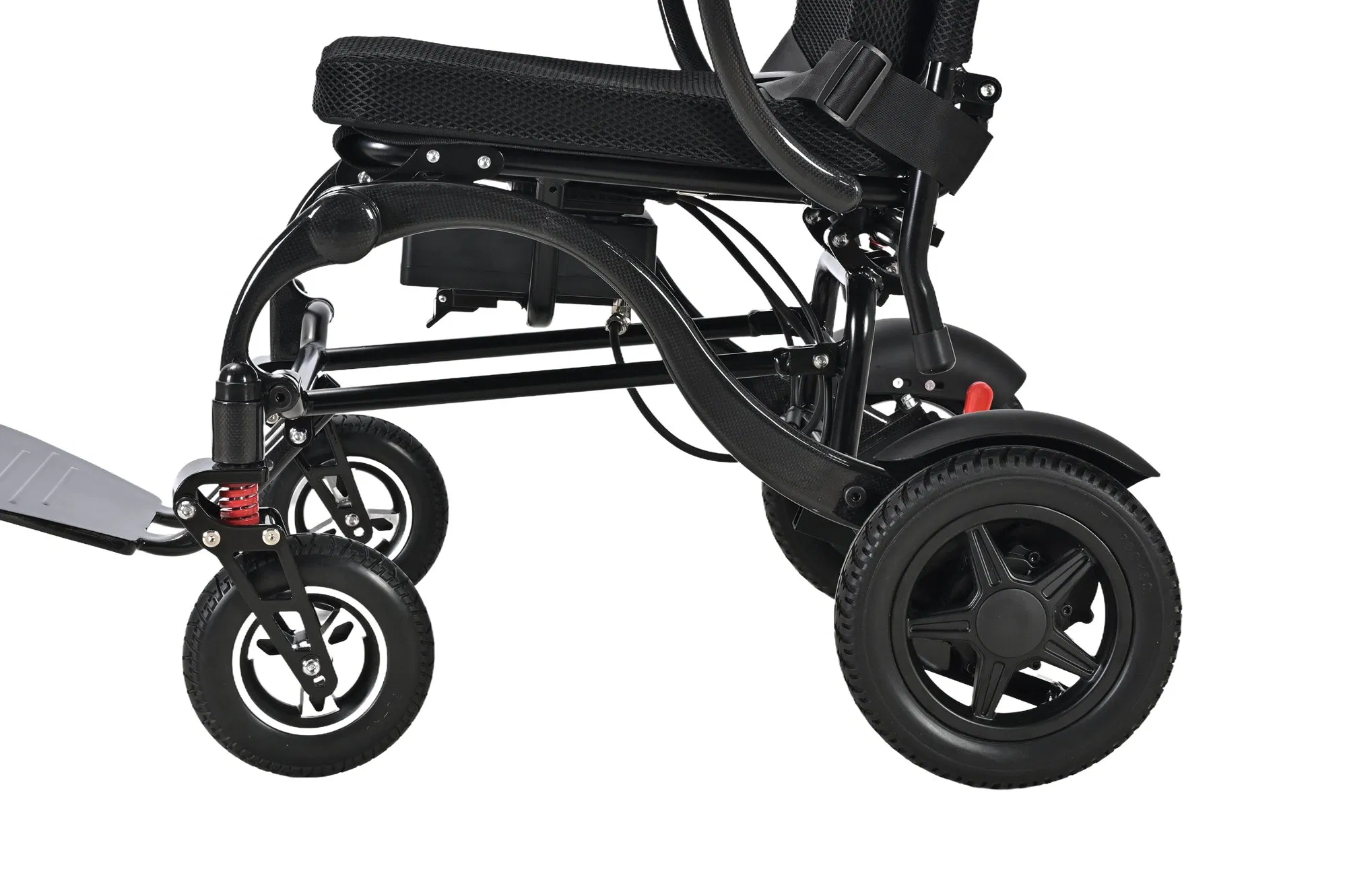 Foldable Carbon Fiber Powered Wheelchair for Easy Transport