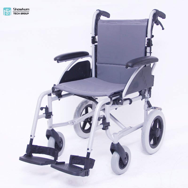 Suitable for Elderly People for Outdoor and Home Use Sport Wheelchair Aluminum Alloy Folding Manual Wheelchair